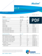 Akulon K222-D: Property Data