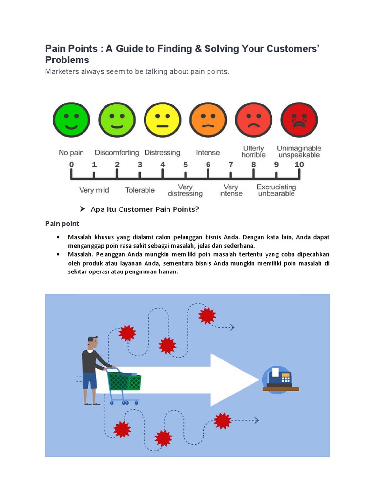 Pain Points | PDF | Karier & Perkembangan | Bisnis