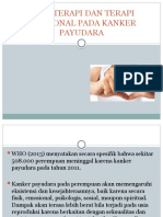 PPT KEMOTERAPI DAN TERAPI HORMONAL PADA KANKER PAYUDARA