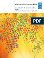 Informe Sobre Desarrollo Humano 2019