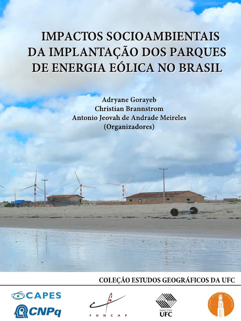 Livro Impactos Socioambientais Da Implantacao Dos Parques de Energia Eolica No Brasil