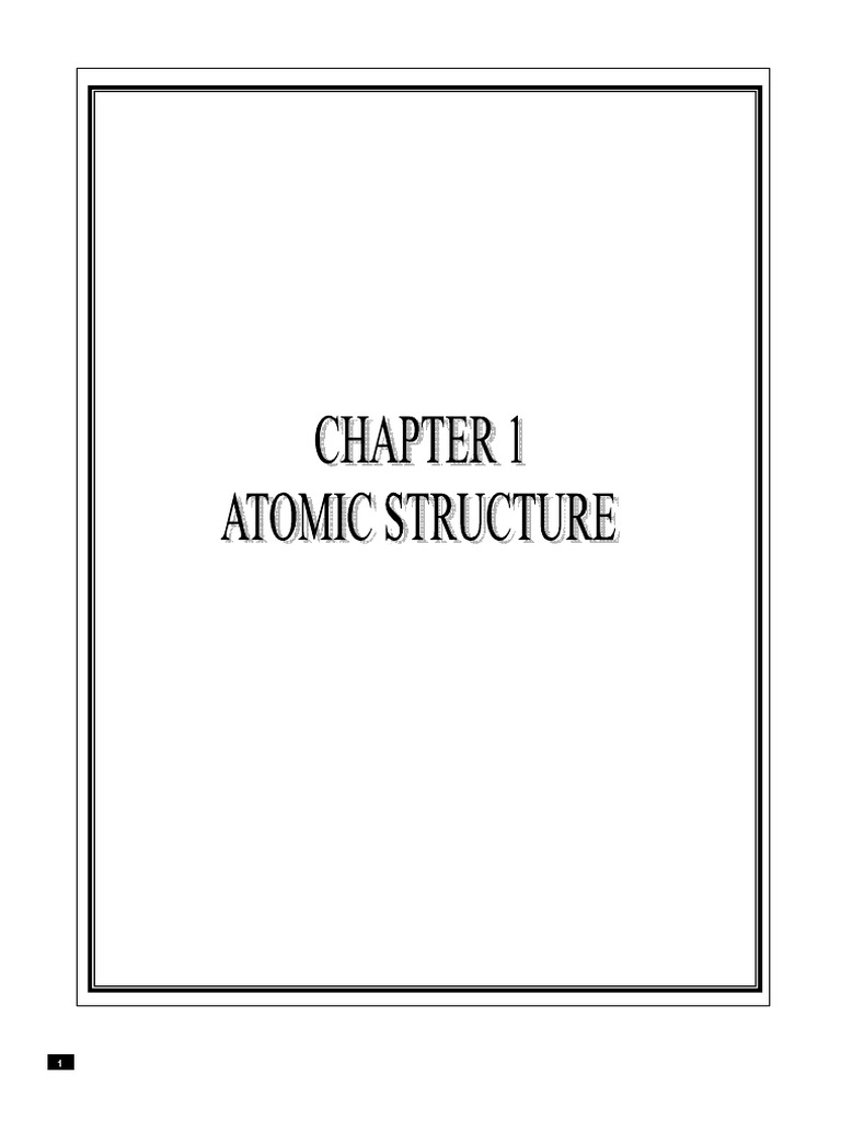 Understanding Atomic Structure Basics | PDF | Atoms | Electron
