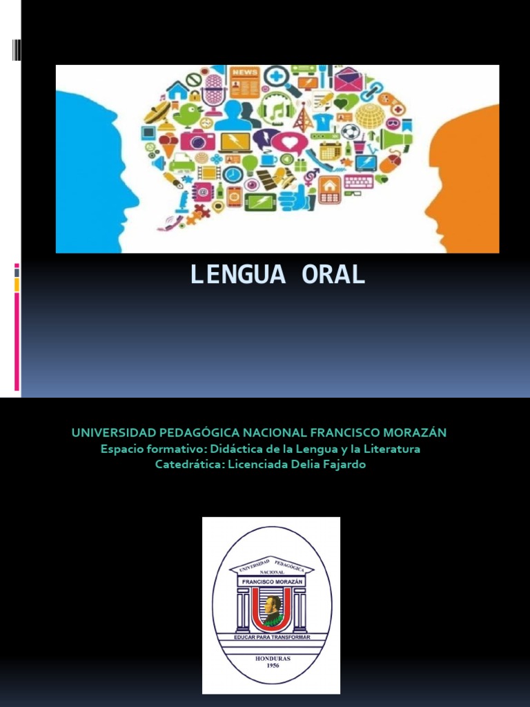 Lengua Oral | PDF | Crecimiento personal y profesional | Artes del ...