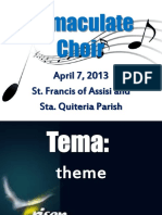 Power Point For Regular Sunday Mass in Tagalog April 7 2013