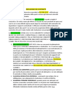 Esecuzione Dei Contratti e Autonomia e Non Patrimoniali