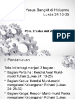 Sudahkah Yesus Bangkit Di Hidup Mu