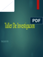 Taller De Investigación