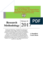 Simplified Course Book of Research Metho