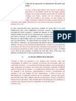 en Los Días de Lot Ignoraron La Advertencia Del Juicio Que Se Avecinaba