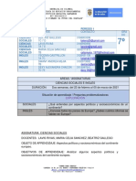 Grado 7 P1 Guía 3 V1 Grupo 4 Sociales e Inglés Estudiantes