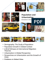 (Prelim) Population and Urbanization