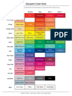 Color Chart (Discsport) en