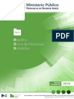 Informe Estadístico RUD. Año 2018