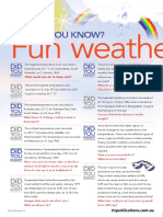 Fun Weather Facts Freebie - RIC Publications