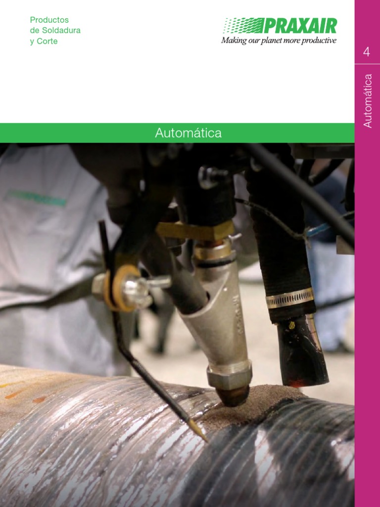 AUTOMATICA Catalogo Soldadura 2015 Praxair PDF Soldadura Construcción