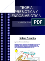 Teoria Prebiótica y Endosimbiótica