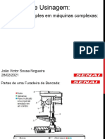 Máquinas simples em furadeiras de bancada