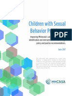Children With Sexual Behavior Problems