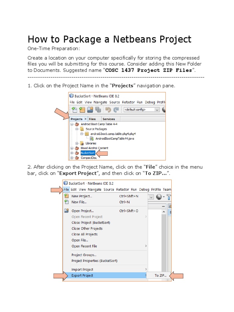 How To Package A Netbeans Project PDF
