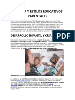 Crianza y Estilos Educativos Parentales