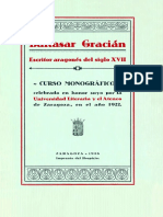 Baltasar Gracián, escritor aragonés del Siglo XVII (Curso monográfico)-desbloqueado