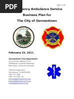 ambulance service business plan bundle