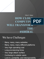How Cloud Computing Will Transform THE Federal Government: Chris C. Kemp