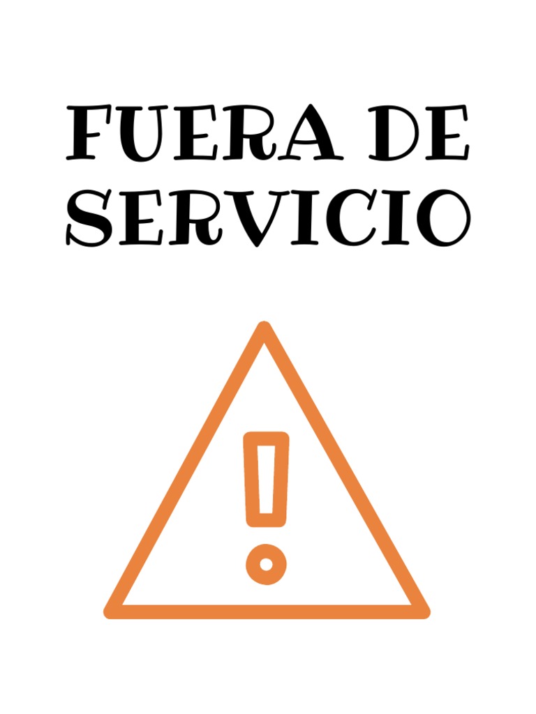 Fuera De Servicio Pdf