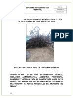 Informe SST 18 Diciembre Al 18 Enero 2020 I