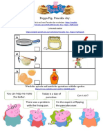 Peppa Pig Pancake Day Vocabulary and Episode