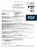 Material Safety Data Sheet: Gloves Safety Eye Wear