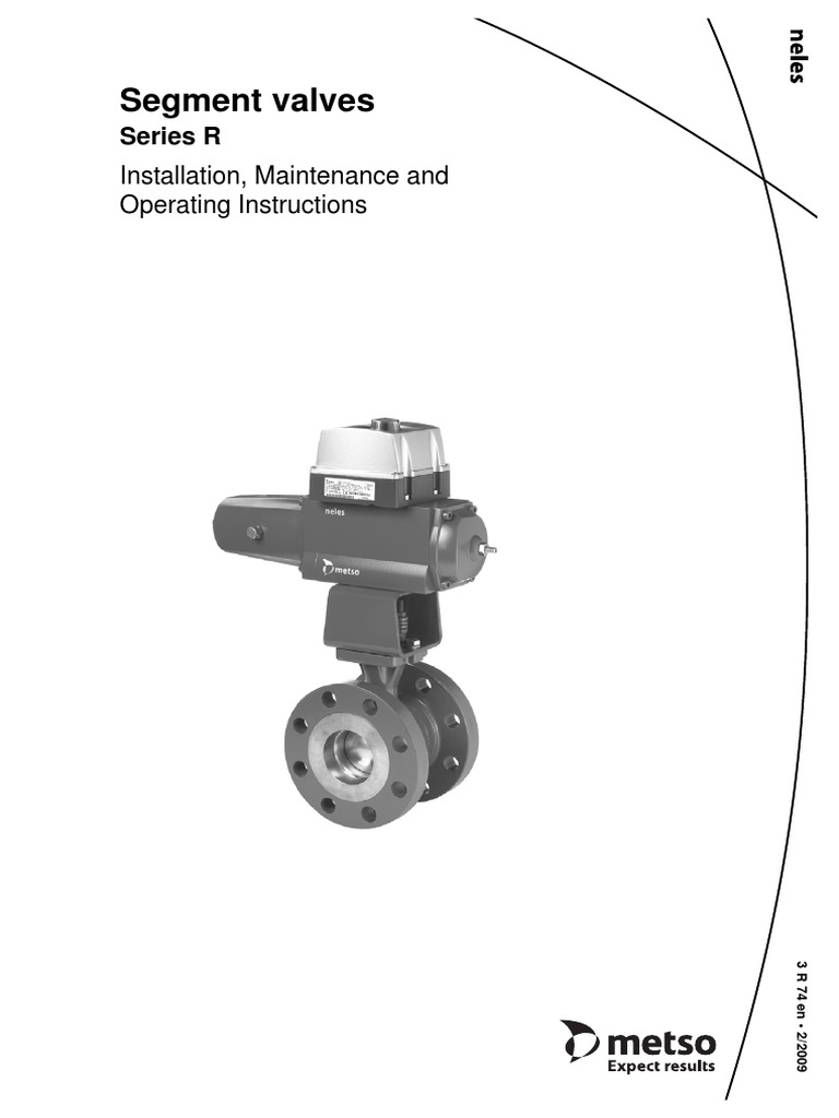 Neles Re-Serie Segment Ventil – Neles™ segment valve for control ...