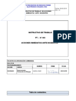 PTS 010 - v1. Instructivo de Acciones Inmediatas Ante Incidentes