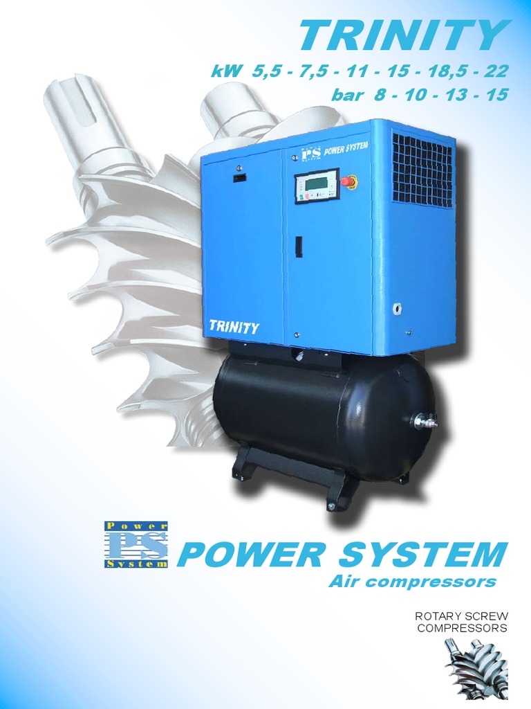 Trinity Rotary Screw Compressors | PDF | Gas Technologies ...