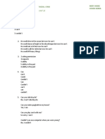 Modal Verbs