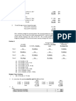 Problem X: Date of Transaction (12/1/20x4) P .0095 Balance Sheet Date (12/31/20x4) .0096