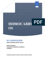 Mapa Conceptual Clasificacion de Hidrocarburos