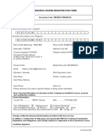 TWI-MSS-FRM-008-05, Training Course Registration Form