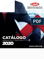 CMIC Catalogo de Productos y Servicios 2020