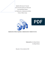 Optimizacion de Redes, Seguridad y Administracion de la Calidad de Servicio_Jose Miguel Morales_Jose Manuel Morales