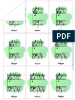 Shamrock Key Signature  Cards