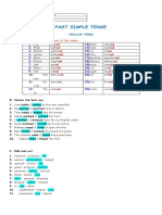 Task 1 - Past Simple - Regular Verbs