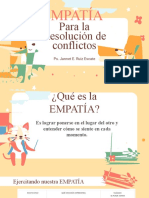 Empatía para La Resolución de Conflictos