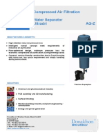 Druckluftaufbereitung: Compressed Air Filtration Water Separator Ultradri Ag-Z