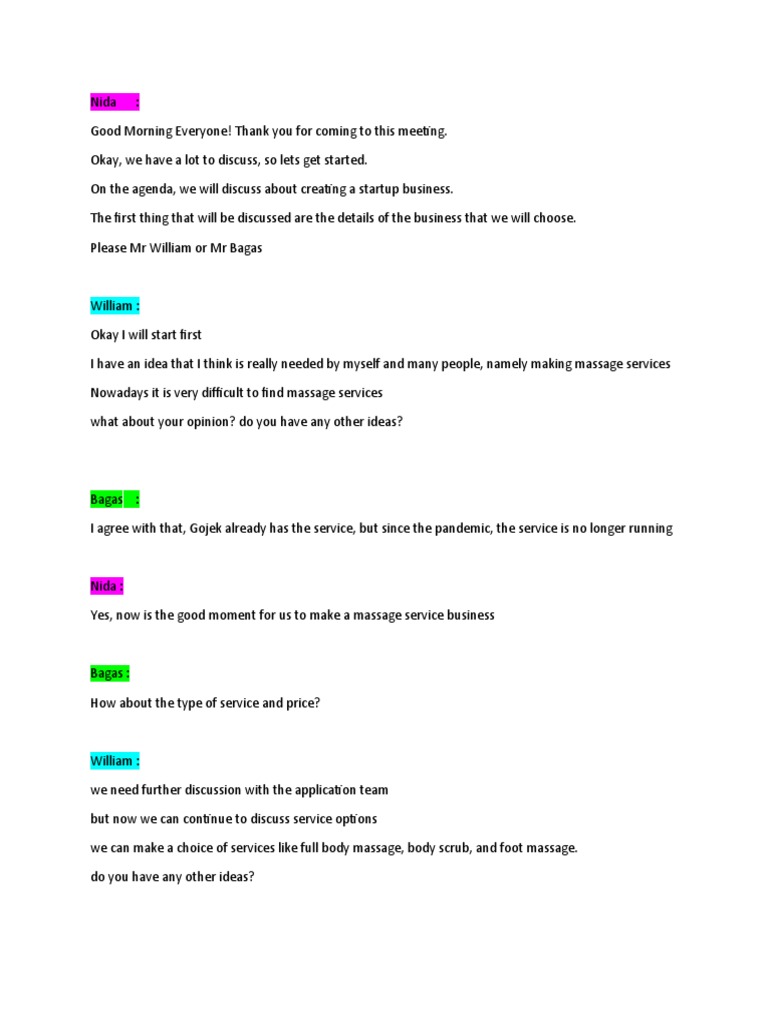Conversation | PDF