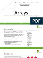 Aula 10 - Arrays