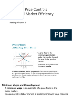 Price Controls and Market Efficiency: Reading: Chapter 5