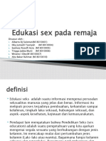 Edukasi Sex Pada Remaja