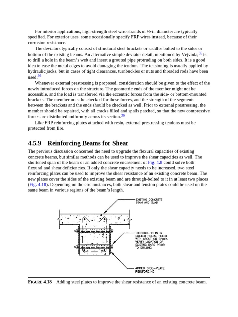 Structural Beam Reinforcement Guide | PDF | Computers | Technology ...