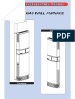 WF2000 Gas Wall Furnace Installation Manual 614281h